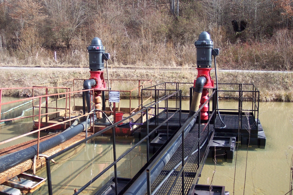 Mine Dewatering Pumps, West Virginia