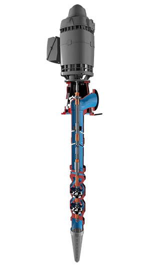 Vertical Turbine Pump : Deep Set Enclosed Lineshaft