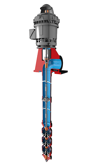 Vertical Turbine Pump : Deep Set Open Lineshaft