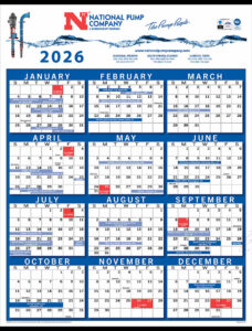 National Pump Company 2026 Calendar